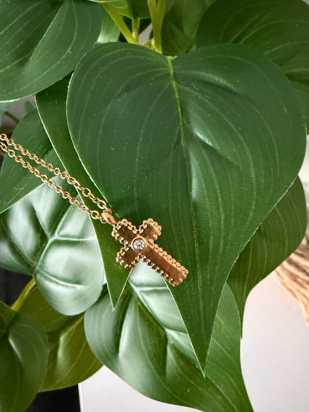 Cross of Strength Necklace