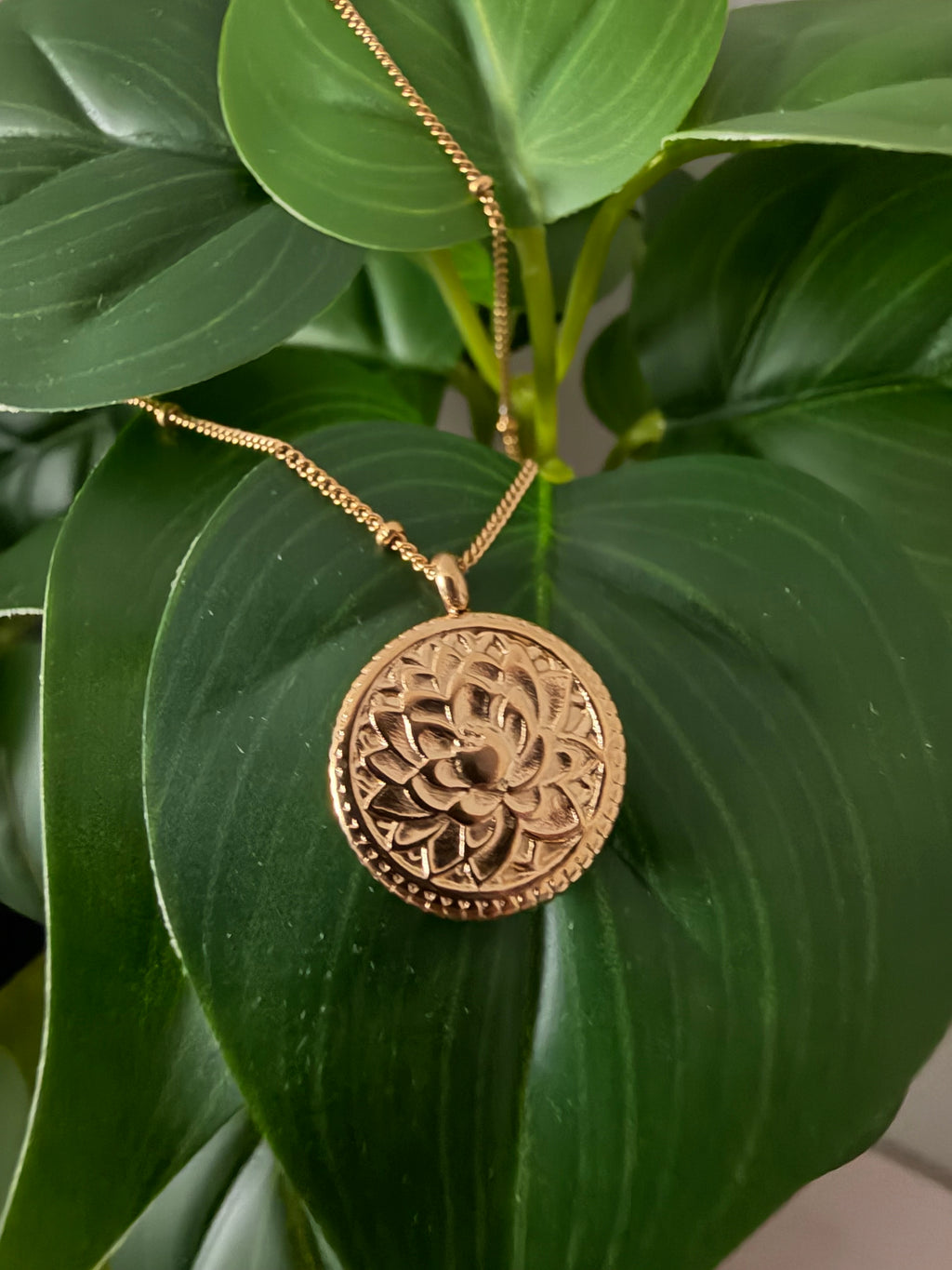 Lotus of Renewal Necklace