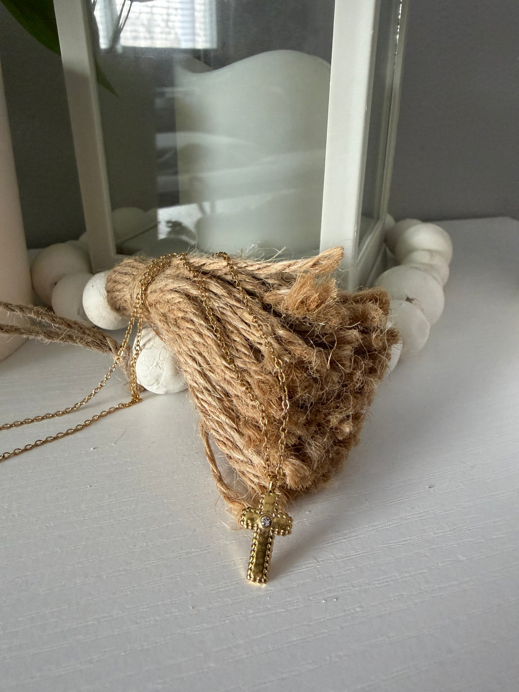 Cross of Strength Necklace