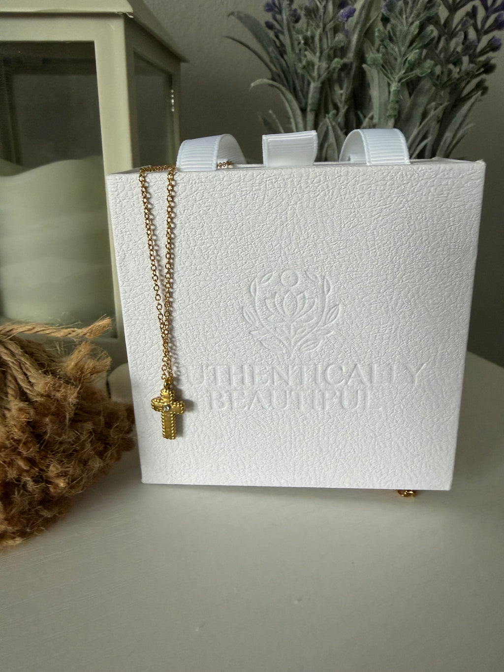 Cross of Strength Necklace