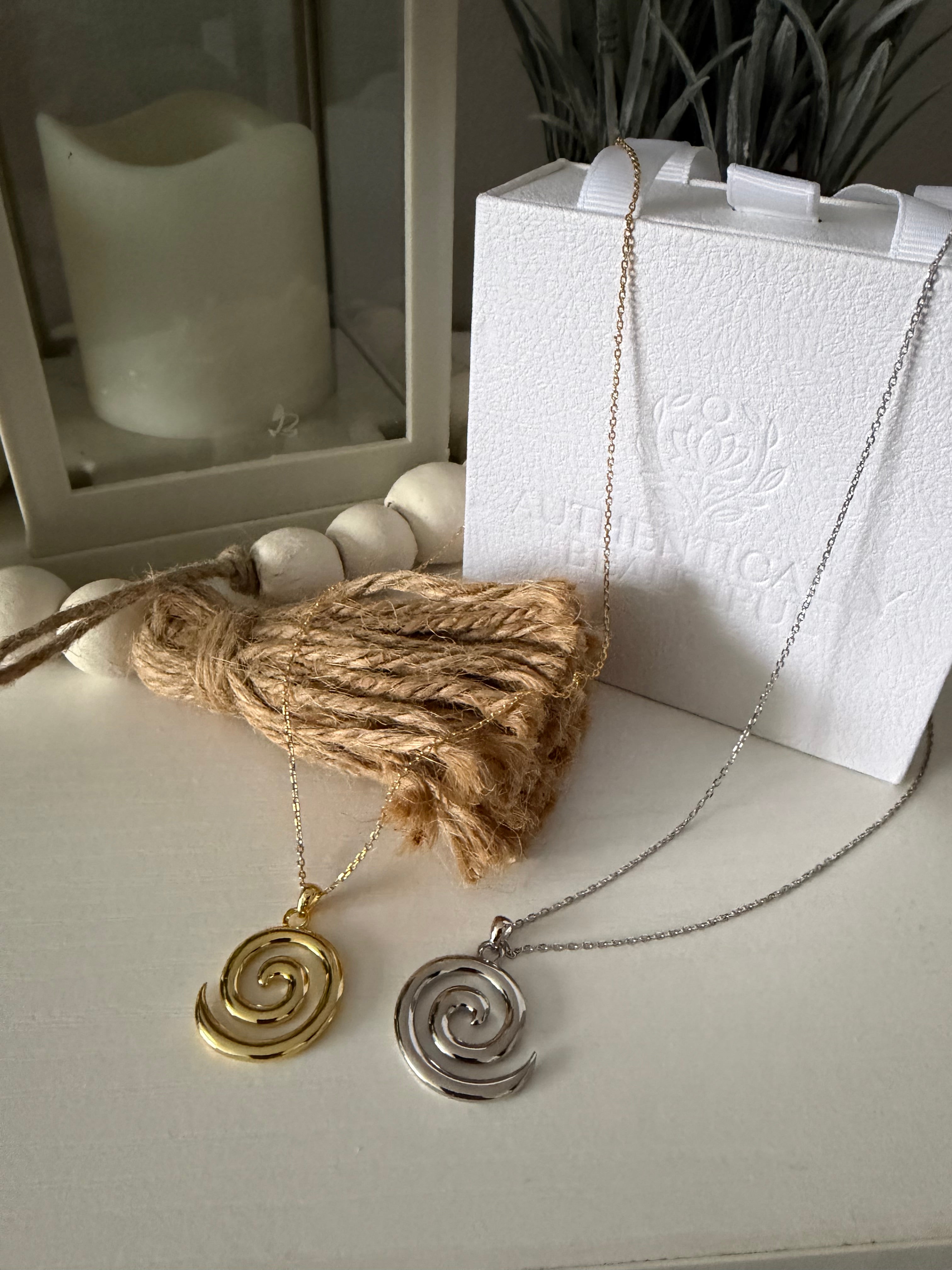 Spiral of Balance Necklace